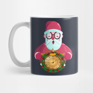 merry christmas/santa claus icons funny cartoon Mug